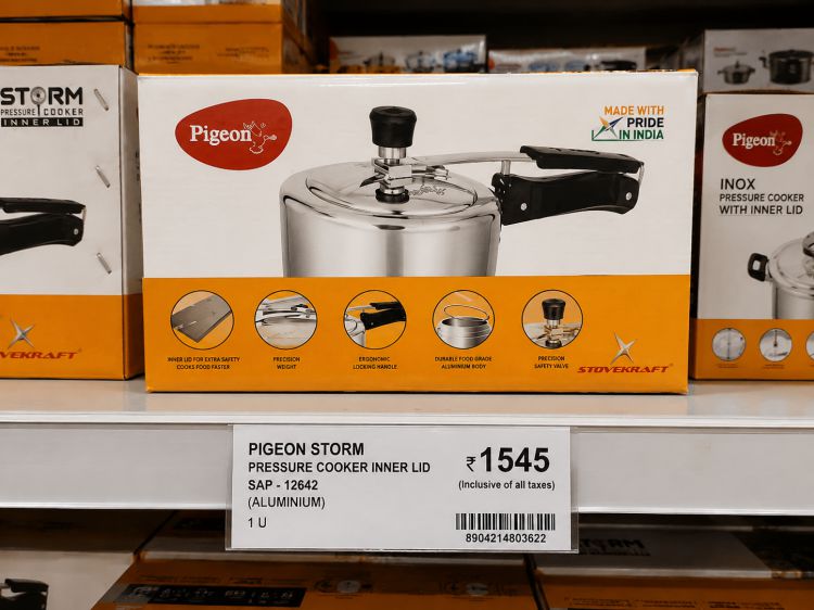 Pressure cooker, Pigeon