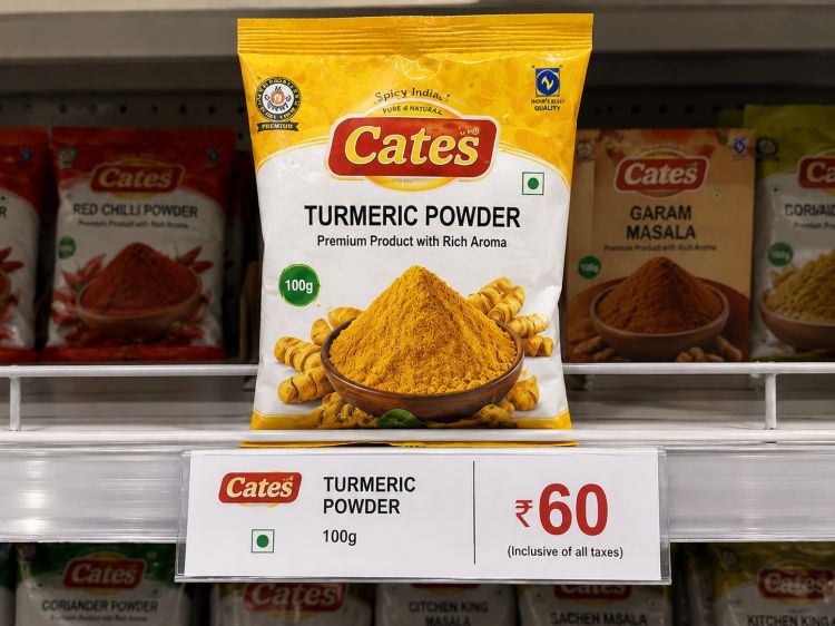 Turmeric Powder,  Cates, 100g