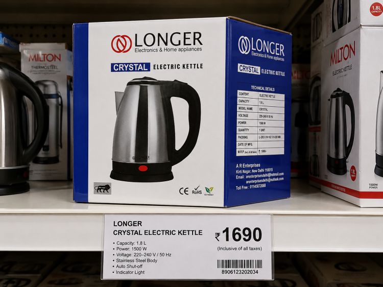 Kettle, Longer ,1.8l