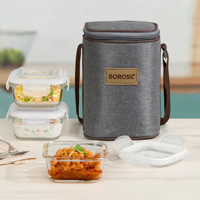 Borosil Lunch Box