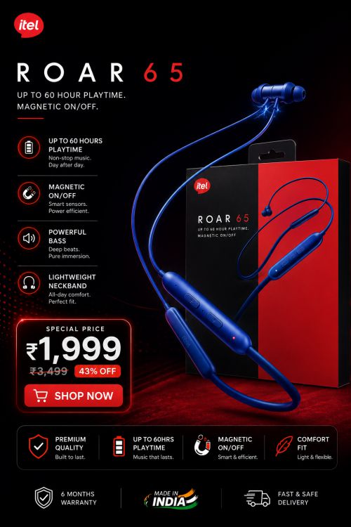 Roar 65 wireless headphones
