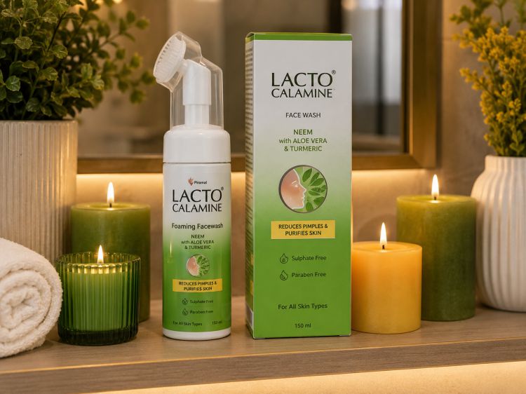 Face wash foaming, Lacto