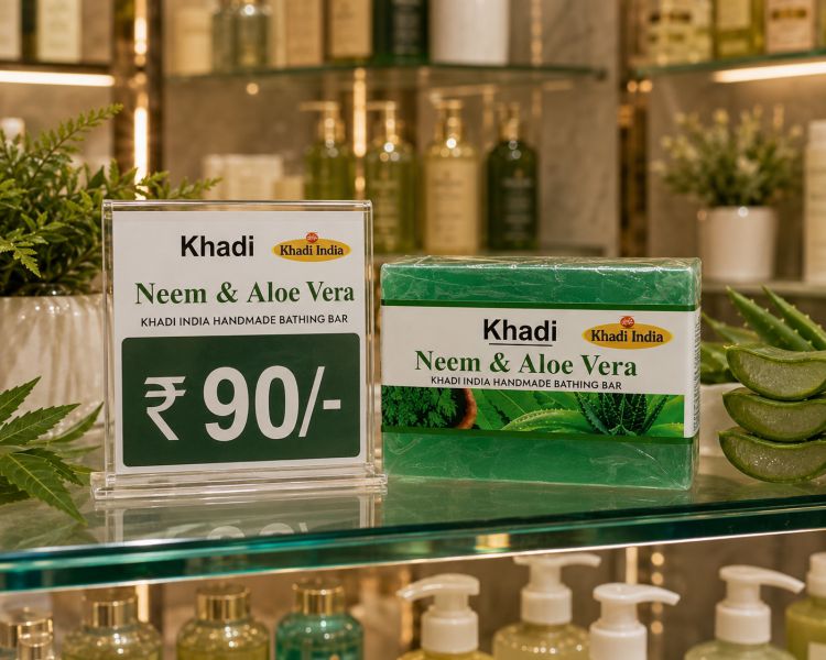 Soap Khadi Neem & Aloe