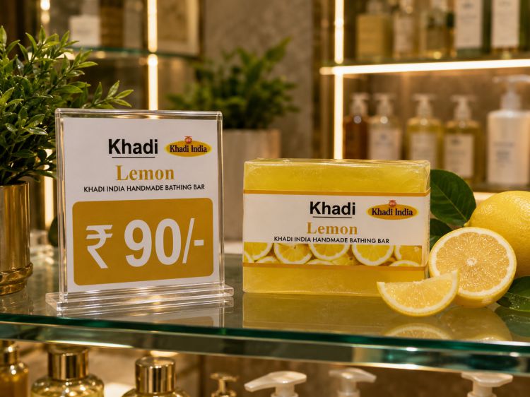 Soap Khadi Lemon