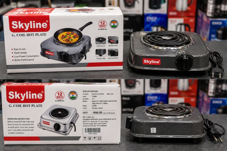 C .Coil hot plate, Skyline
