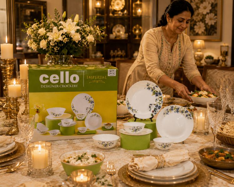Designer Crockery, Imperial Collection 27 pcs