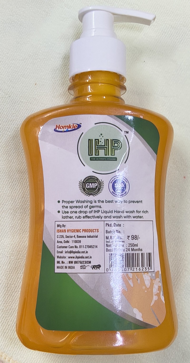 IHP Liquid hand wash