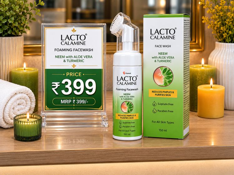Face wash foaming, Lacto