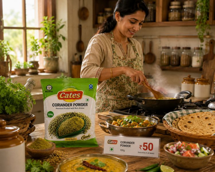 Coriander Powder,  Cates 100g