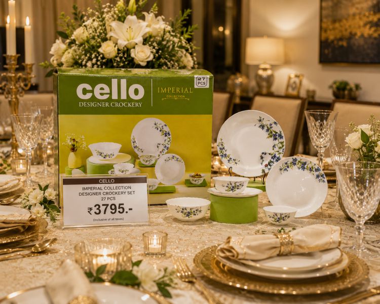 Designer Crockery, Imperial Collection 27 pcs