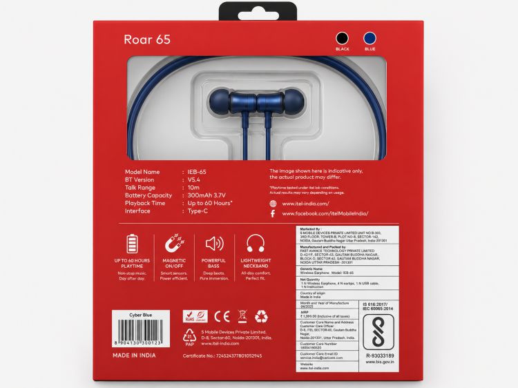 Roar 65 wireless headphones