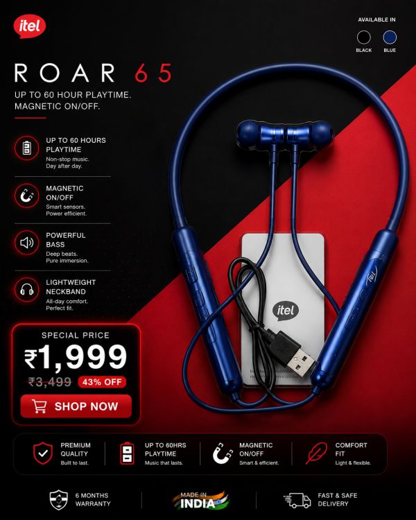 Roar 65 wireless headphones
